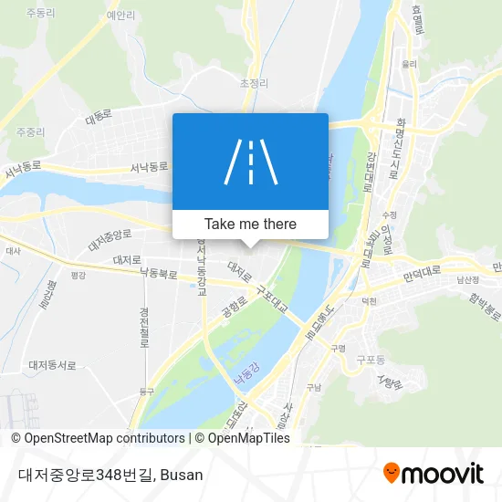 대저중앙로348번길 map