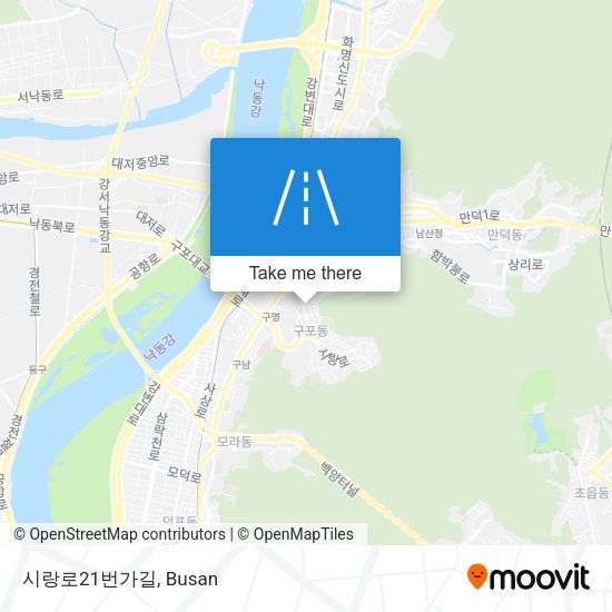 시랑로21번가길 map