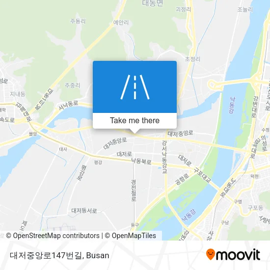 대저중앙로147번길 map