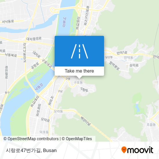 시랑로47번가길 map