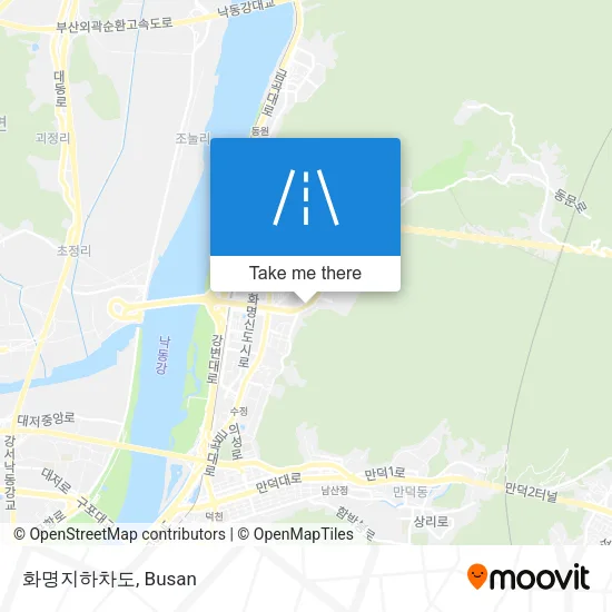 화명지하차도 map