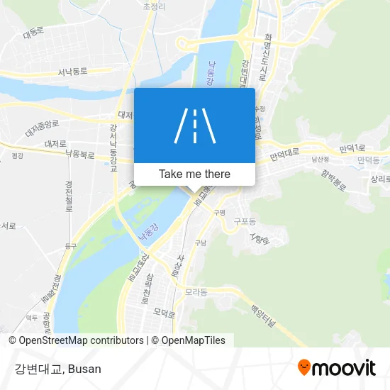 강변대교 map