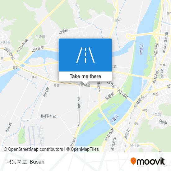 낙동북로 map