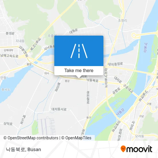 낙동북로 map