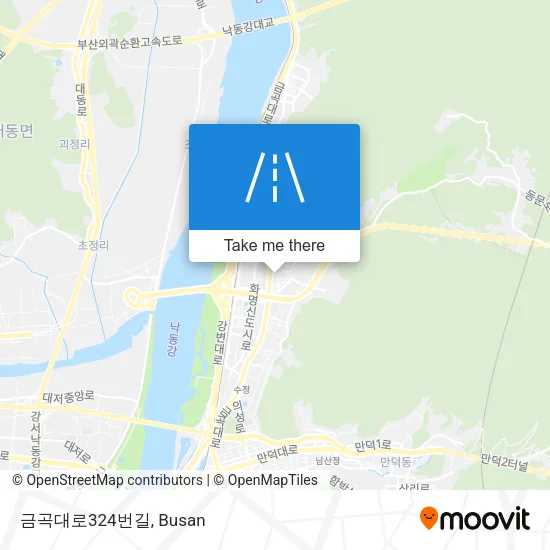 금곡대로324번길 map