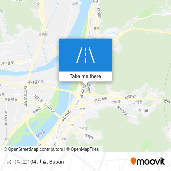 금곡대로104번길 map