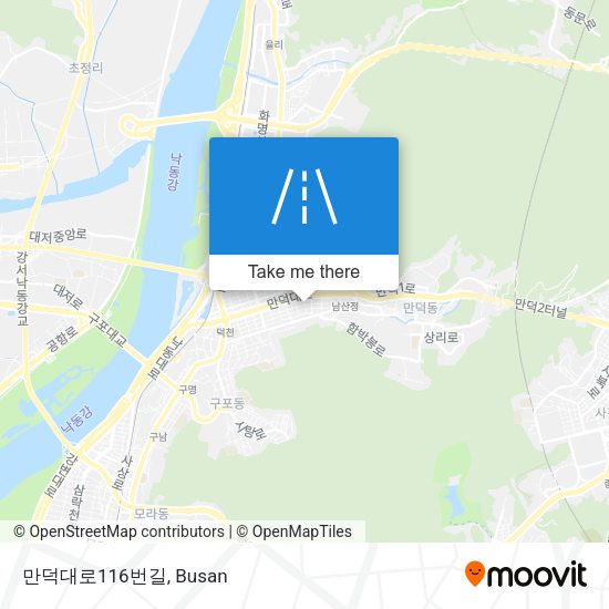 만덕대로116번길 map