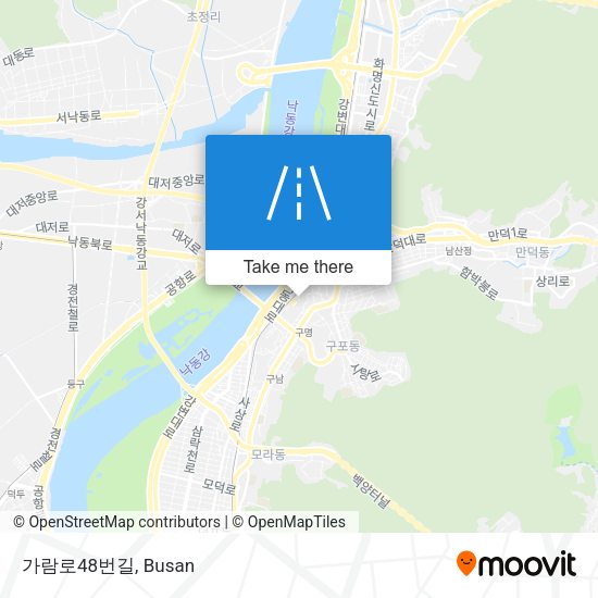 가람로48번길 map