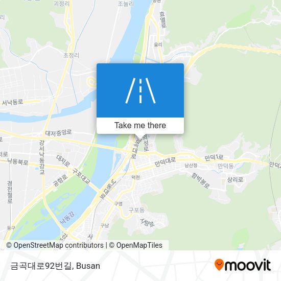 금곡대로92번길 map