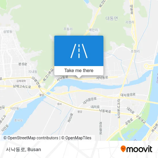 서낙동로 map