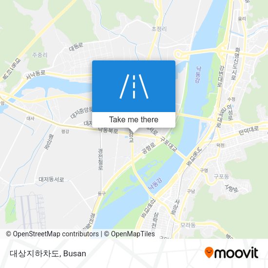 대상지하차도 map
