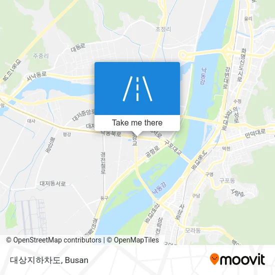 대상지하차도 map