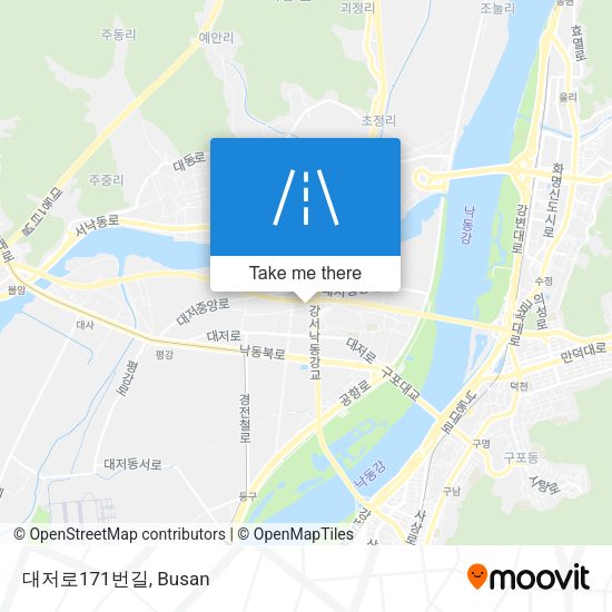대저로171번길 map