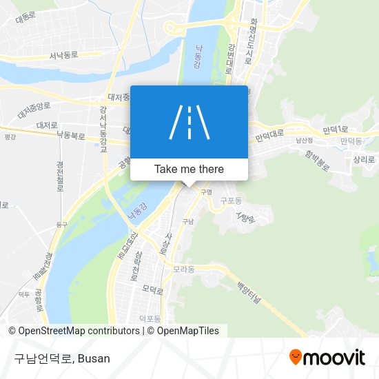 구남언덕로 map