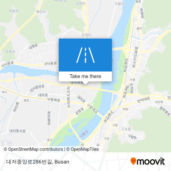 대저중앙로286번길 map