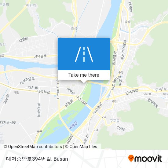 대저중앙로394번길 map