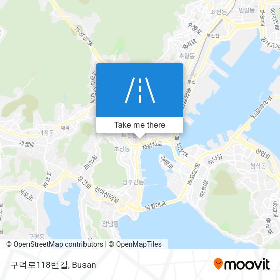 구덕로118번길 map