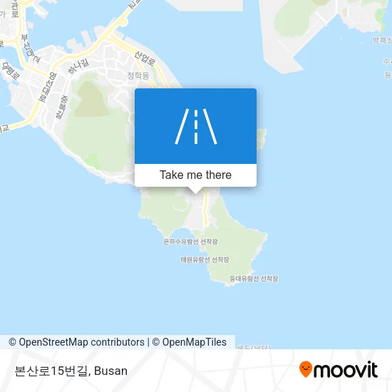 본산로15번길 map
