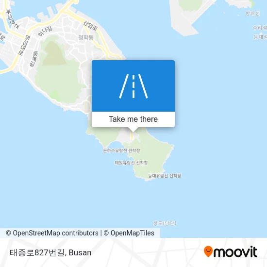 태종로827번길 map