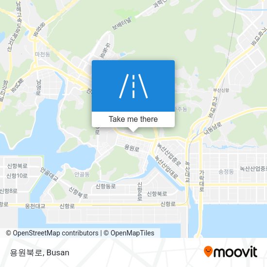 용원북로 map