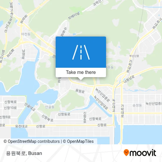 용원북로 map