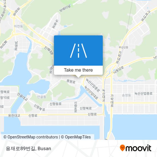 용재로89번길 map