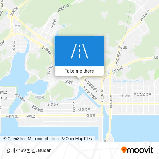 용재로89번길 map
