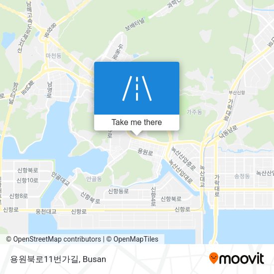 용원북로11번가길 map