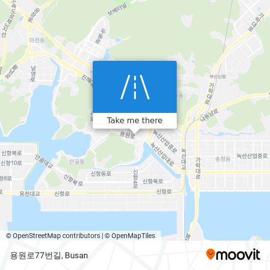 용원로77번길 map