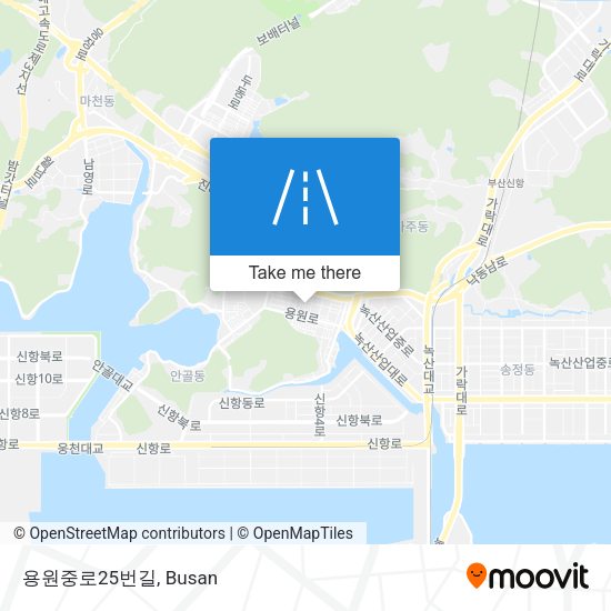 용원중로25번길 map