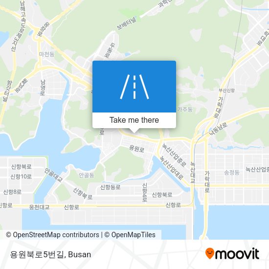 용원북로5번길 map