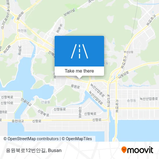 용원북로12번안길 map