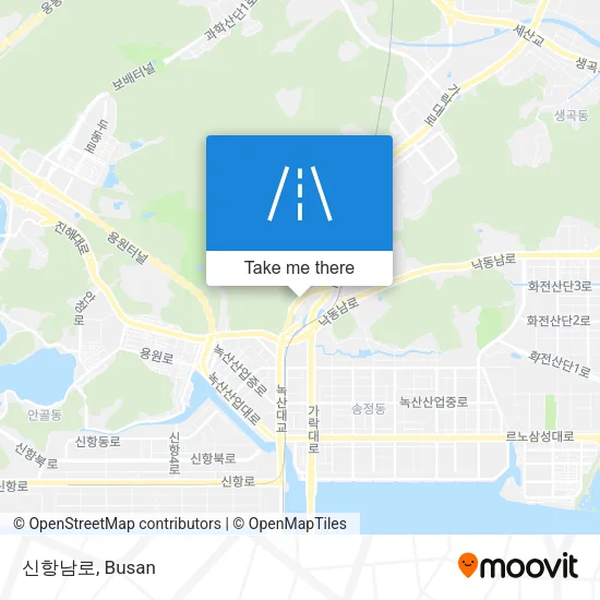 신항남로 map