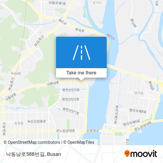 낙동남로588번길 map