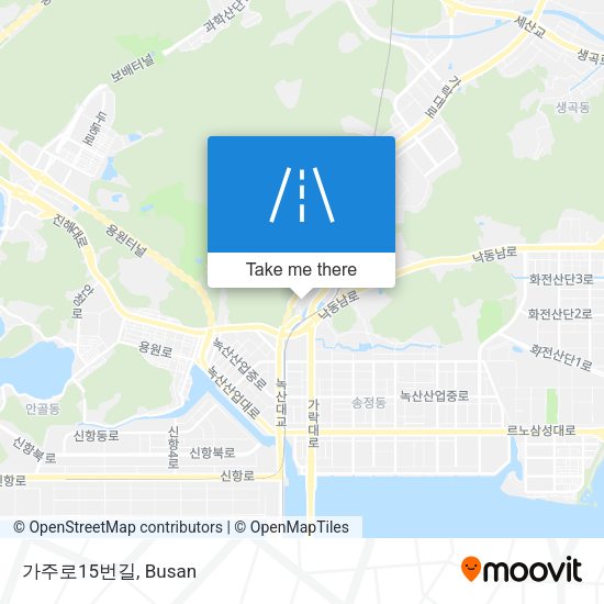 가주로15번길 map