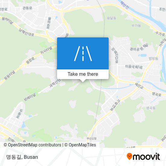 명동길 map