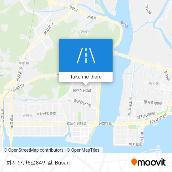 화전산단5로84번길 map
