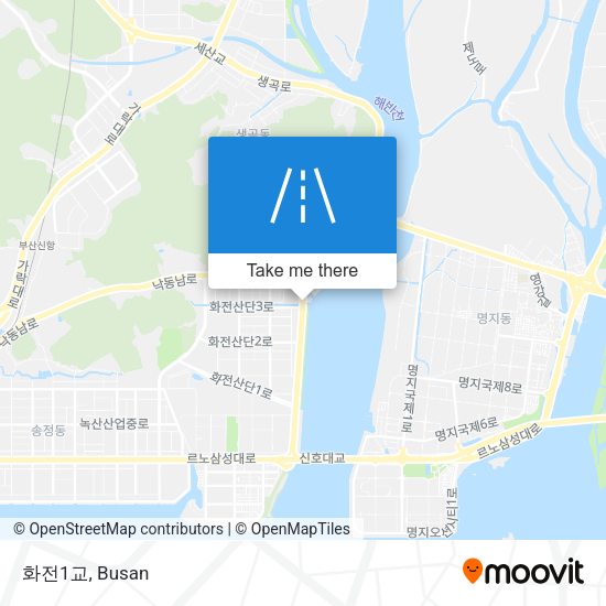 화전1교 map