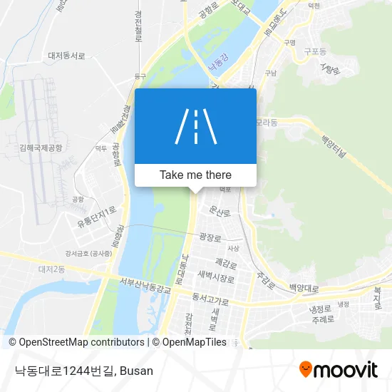 낙동대로1244번길 map