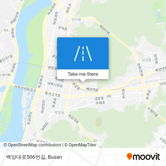 백양대로506번길 map
