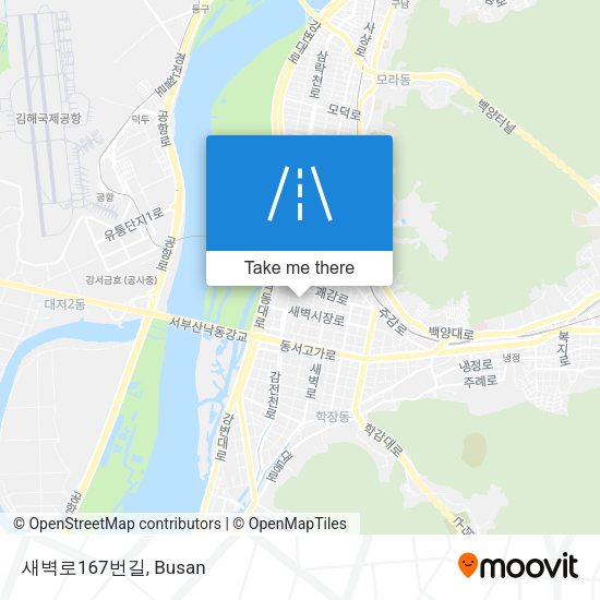 새벽로167번길 map