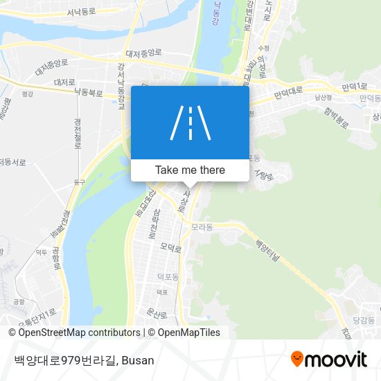 백양대로979번라길 map