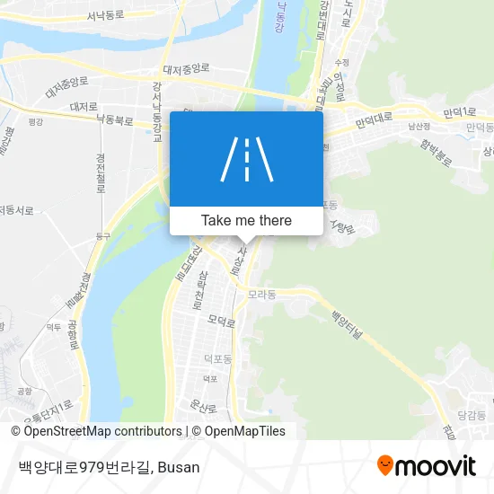 백양대로979번라길 map