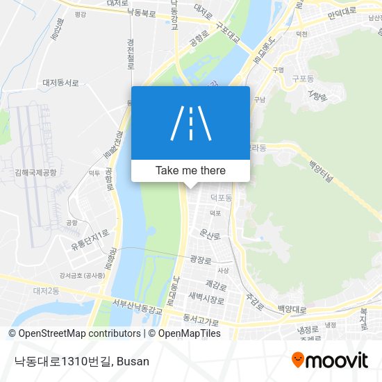 낙동대로1310번길 map