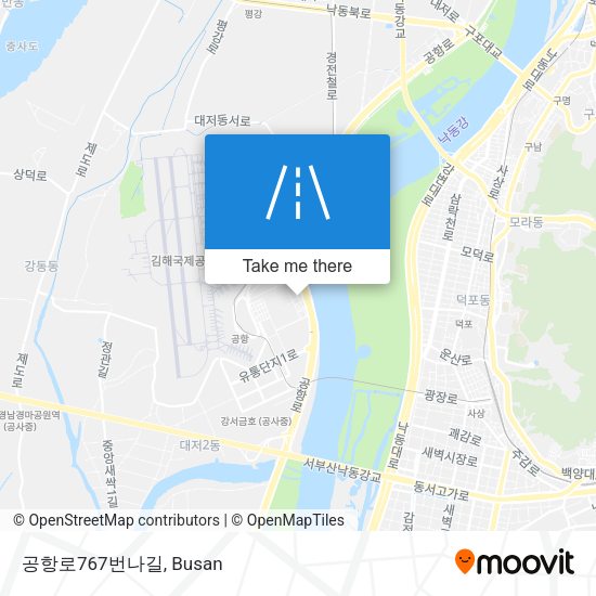 공항로767번나길 map