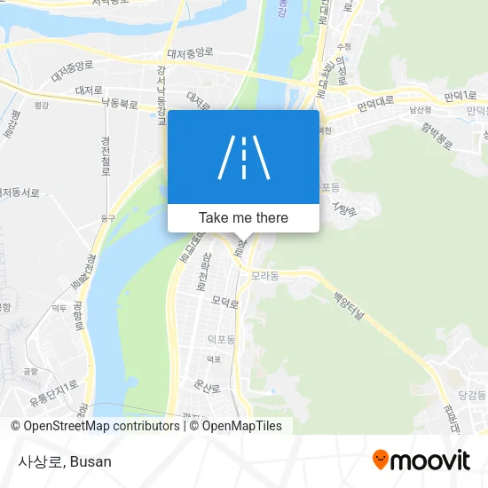 사상로 map