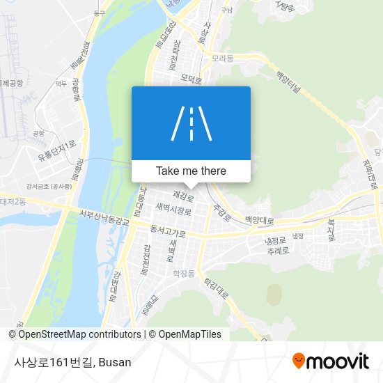 사상로161번길 map