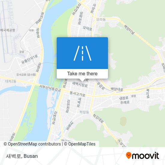 새벽로 map