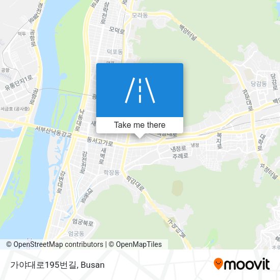 가야대로195번길 map