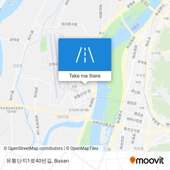유통단지1로40번길 map